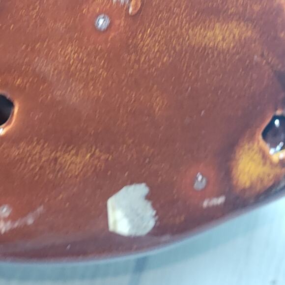 Vintage Ceramic Bassett Hound Brown Planter USA McFarlin Hickok Glazed Dog - Picture 5 of 11